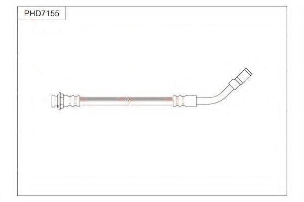 TRW PHD7155 Brake Hose